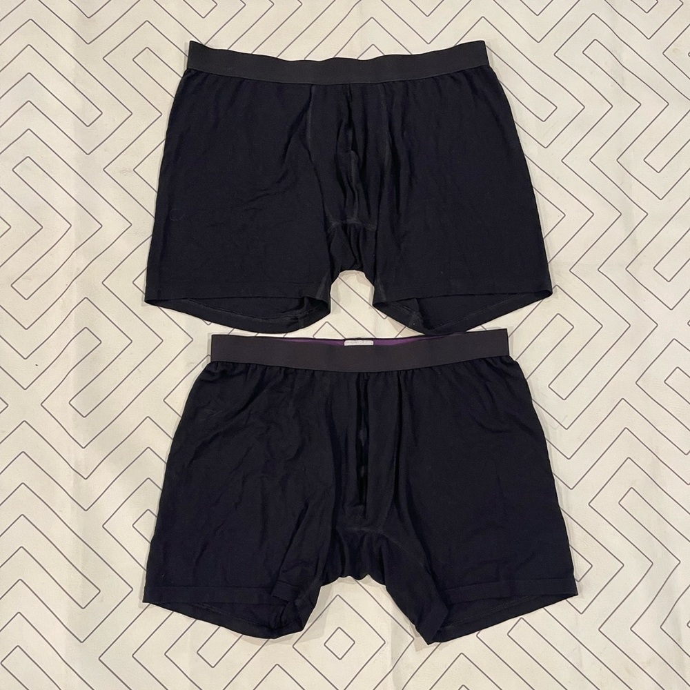 Bundle of MeUndies Black Boxer Briefs